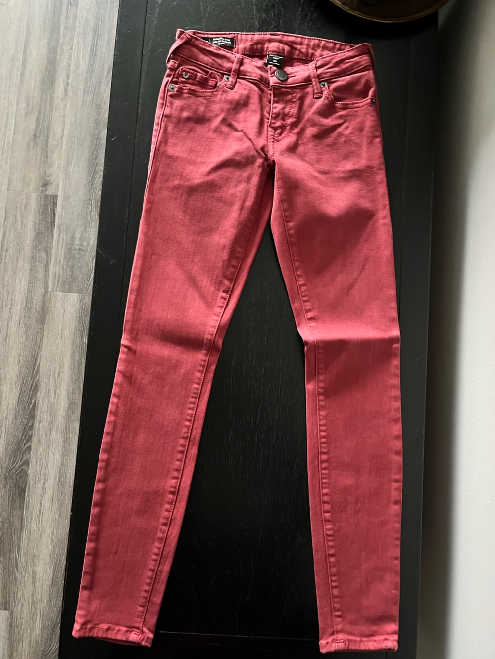 True Religion Women's rose/mauve  Skinny Jeans